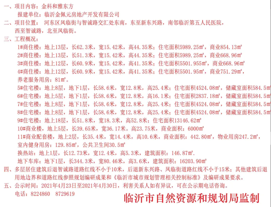 最新！臨沂這里2個商住項(xiàng)目建設(shè)工程規(guī)劃方案公示
