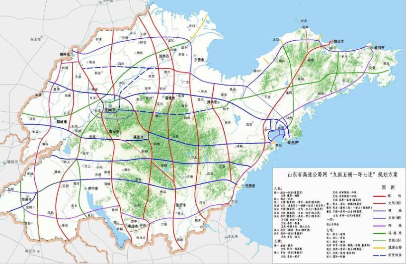 臨沂“五縱五橫”高速公路網(wǎng)又近了一步
