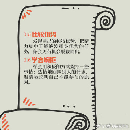 提升效率的18個建議